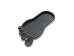 Durable black rubber motorcycle footrest pad for Revelry Motorcycles riders.