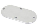 Aluminium motorcycle part plate for Revelry Motorcycles.