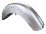 Aluminium motorcycle fender for custom bike builds, durable and lightweight.