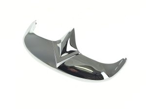 Front V-Type Style Fender Tip - Chrome. Fits FL 1949-1986