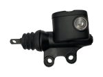 Lightweight motorcycle hydraulic clutch master cylinder for Revelry Motorcycles.
