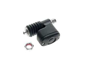 High-performance motorcycle master cylinder, essential for braking systems, available at Revelry Cycles Australia.