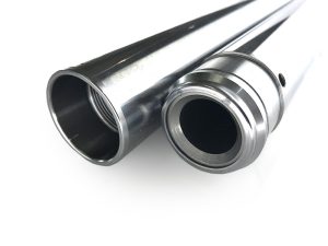 Hard Chrome Fork Tubes. Stock Length. Fits Touring 1984-Early 1997