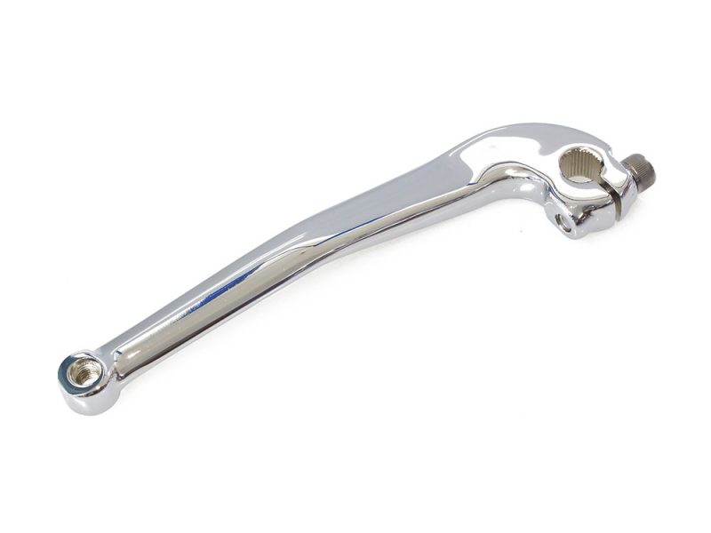 Chrome motorcycle gear shift lever for Revelry Motorcycles in Australia.