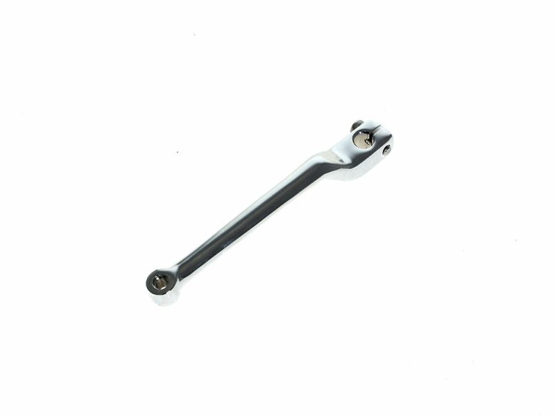 Lightweight bicycle crank arm for Revelry Motorcycles, durable metal construction, perfect for custom motorbike builds.