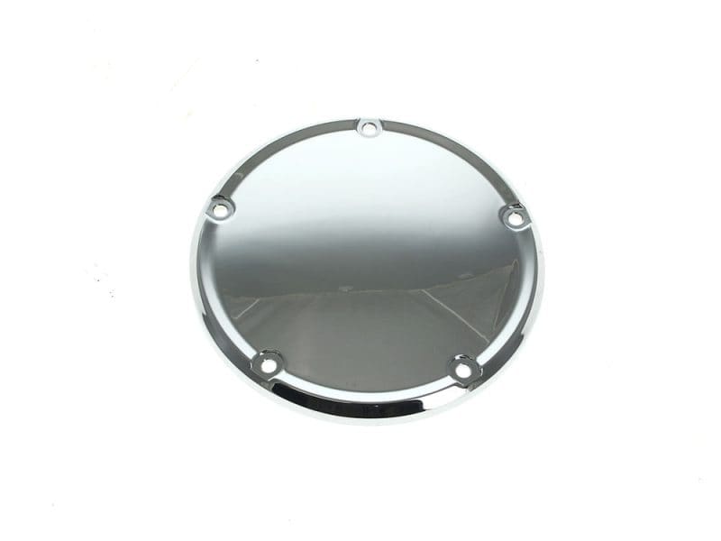 Glossy chrome motorcycle wheel hub cover for Revelry Motorcycles accessories in Australia.