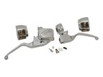 Handlebar Control Kit - Chrome. Fits Single Disc Softail 2015-2024
