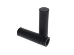 2. Durable black motorcycle grip handles for Revelry Motorcycles.