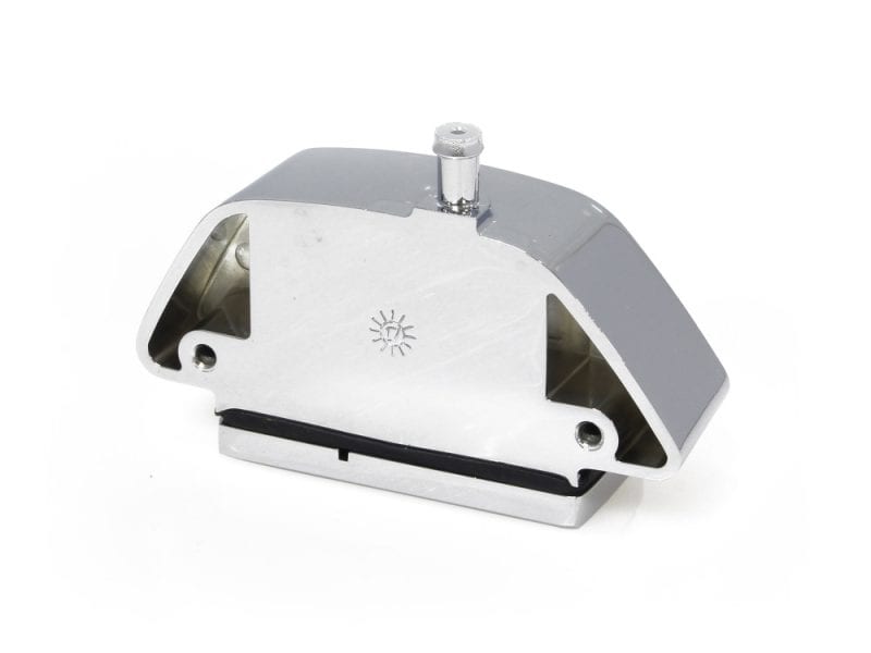 Aluminium motorcycle headlight cover for vintage and custom bikes.