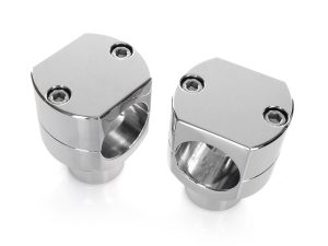 High-quality motorcycle handlebar risers for enhanced ride stability and control.