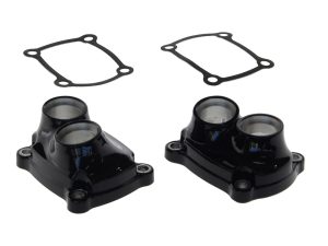 High-performance motorcycle cylinder head cover with gaskets for Revelry Motorcycles.