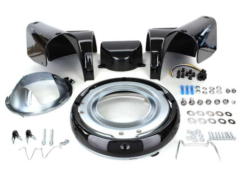 High-quality motorcycle fairing and parts kit for custom Harley Davidson bikes. Designed for durability and style.