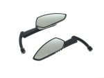 Foldable motorcycle side mirrors for Revelry motorcycles, premium quality handlebar mirrors, sleek design.