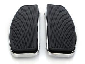 Traditional Shape Floorboards. Fits Touring 1980up, FL Softail 1986-2017 & Dyna Switchback 2012-2016