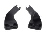 Black motorcycle brake lever mounts for Revelry Motorcycles accessories.