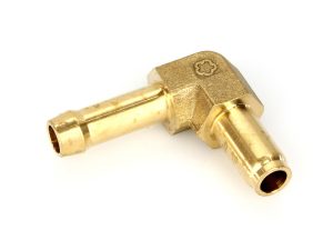 Fuel Inlet - Brass. Fits Big Twin & Sportster 1976-2006 with Keihin & CV Carburettor.