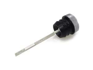 Replacement motorcycle oil filler cap with dipstick for Revelry Motorcycles.