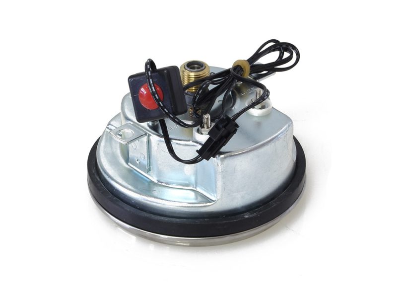 Revlery Motorcycles fuel pump for motorcycle engine, aftermarket high-performance part.