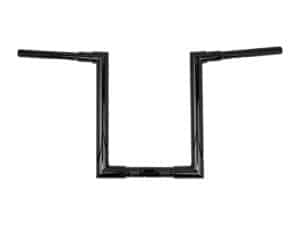 High-quality black motorcycle handlebar for Revelry Motorcycles. Durable and stylish for custom bike builds.