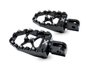 MX Evolution Footpegs - Black. Fits Softail 2018up Rear Passenger