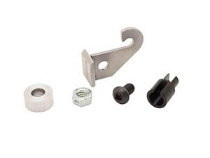 Replacement motorcycle chain tensioner bolt and accessories for Revelry Motorcycles.