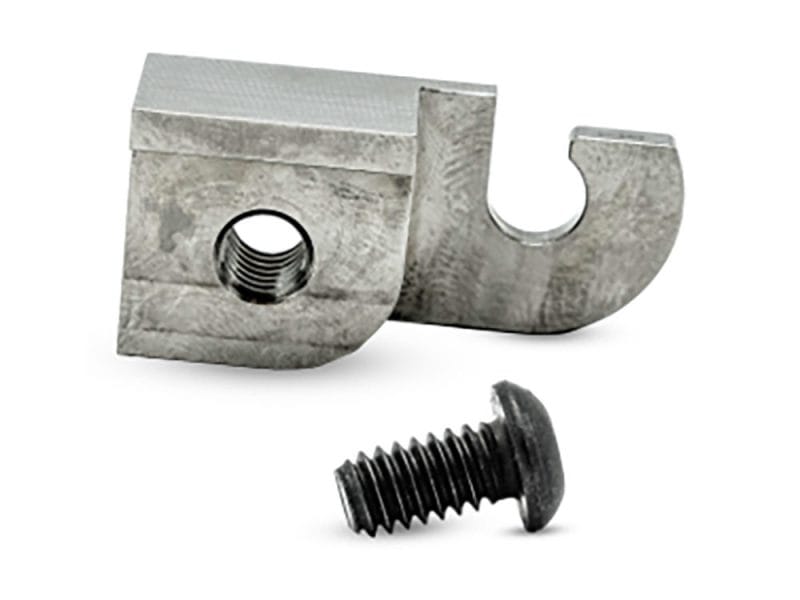 High-quality motorcycle part for Revelry Motorcycles, featuring metal mounting hardware and screw for durability.