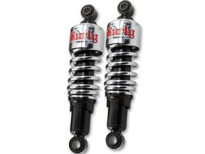 High-quality motorcycle shock absorbers for Revelry motorbikes and custom bikes Australia.