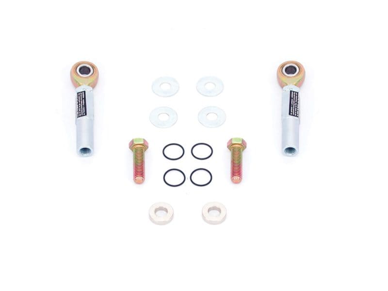 Revelry Motorcycles rear linkage shock mount kit for motorcycle suspension.