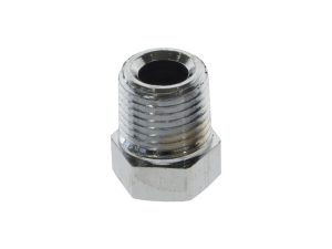 High-quality motorcycle axle nut for Revelry Cycles motorcycles, durable chrome finish.