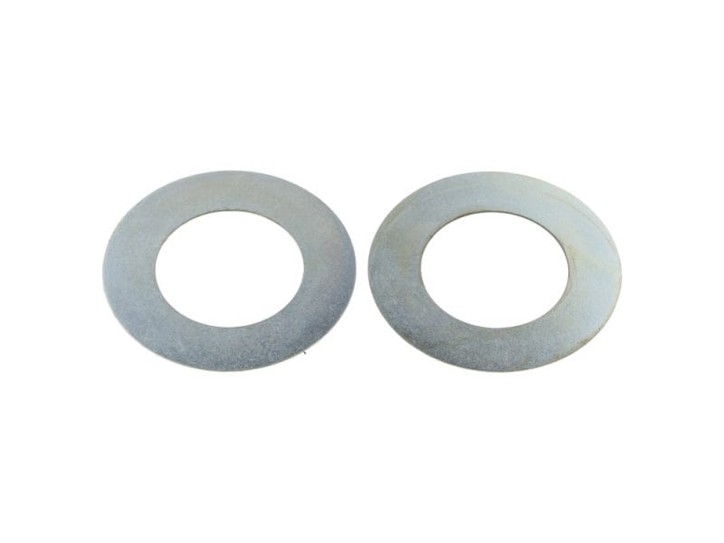 Metal washers for motorcycle parts, durable and high-quality.