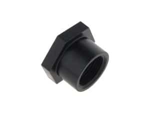 High-quality black motorcycle threaded spacer for Revelry Motorcycles accessories.
