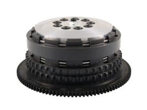 High-performance motorcycle clutch assembly for optimal power transmission.