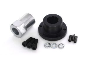 High-quality motorcycle parts kit for Revelry Motorcycles - axle, spacers, and hardware.