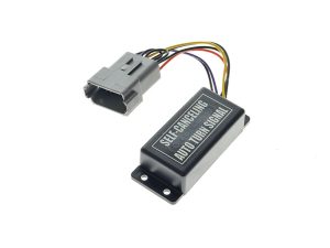 Electronic motorcycle auto turn signal module for Revelry Motorcycles Australia.