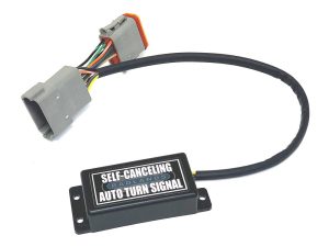 Automatic motorcycle turn signal canceling device for Revelry Motorcycles in Australia.