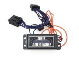 Wiring harness with load equalizer for motorcycle electrical systems.