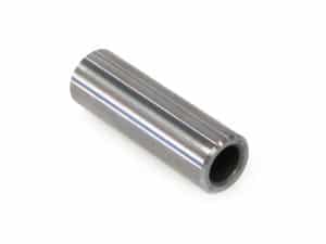 Forged motorcycle engine part, chrome finish, high-performance Revelry Motorcycles accessory.