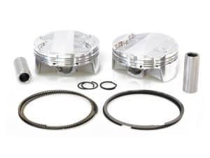 High-performance motorcycle pistons and parts for custom bike builds.