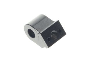 Headlight Mount Block for Custom Dynamics Headlight Housing - Black. Fits Softail Standard, Street Bob & Low Rider 2018up