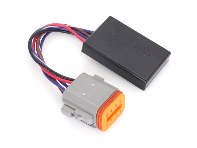 Plug-n-Play ATS Self Cancelling Turn Signal Module. Fits Touring & Sportster 1994-1995 with Female Plug High-performance motorcycle ECU wiring harness for Revelry Motorcycles custom builds.