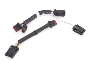 High-performance motorcycle wiring harness for Revelry Motorcycles, durable and reliable electrical component.