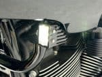 High-performance motorcycle LED headlight upgrade for Revelry Motorcycles enthusiasts.
