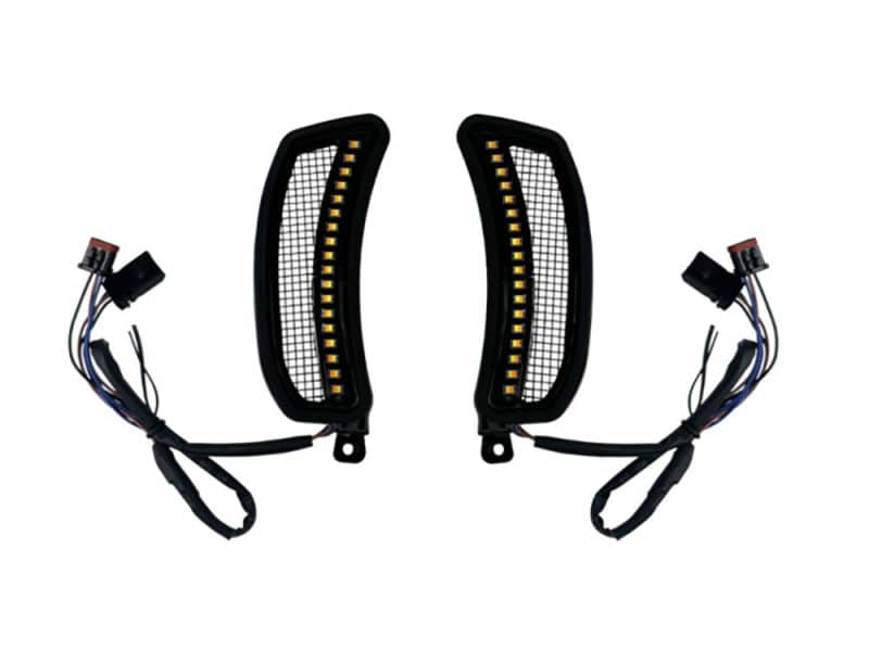LED motorcycle turn signal lights for Revelry Motorcycles, Australian bike enthusiasts.