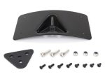 Bike mirror mounting bracket for Revelry Motorcycles, black with mounting hardware included.