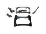 Replacement motorcycle dashboard mounting kit for Revelry Motorcycles, including wiring and frame.