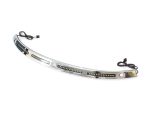 LED motorcycle lighting bar for Revelry Motorcycles, chrome finish, enhanced visibility and style.