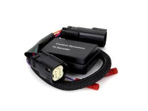 Electronic motorcycle ECU pin connector and wiring harness for Revelry Motorcycles Australia.