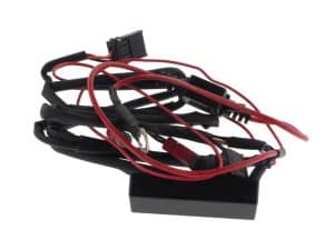 Wiring harness for motorcycle electrical systems, essential for Revelry Motorcycles.