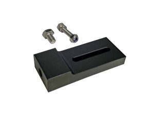 LED Driving Light Bar Extension Block - Black. Fits Models with 39mm Front Ends, Dyna 1991-2005, Sportster 1987-2021 & FXR 1987-1994.