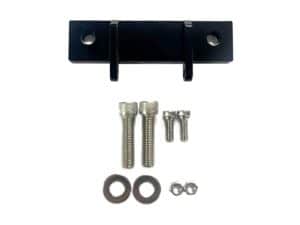 Heavy-duty motorcycle mounting bracket with hardware for Revelry Motorcycles Australia.